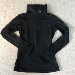 Under Armour black quarter zip